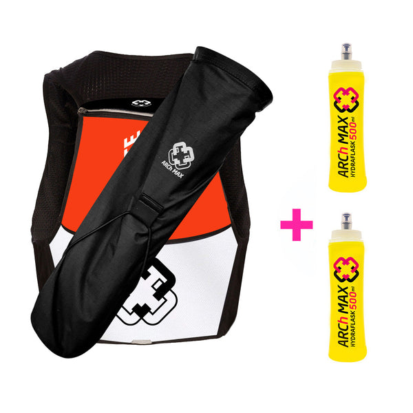 INFINITE TRAILS 2023 Orange | aR Berlin + 2 Hydraflask de 500ml + Quiverbag