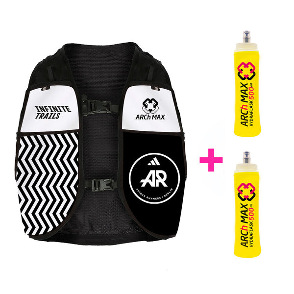 INFINITE TRAILS 2023 Black | aR Berlin + 2 Hydraflask de 500ml