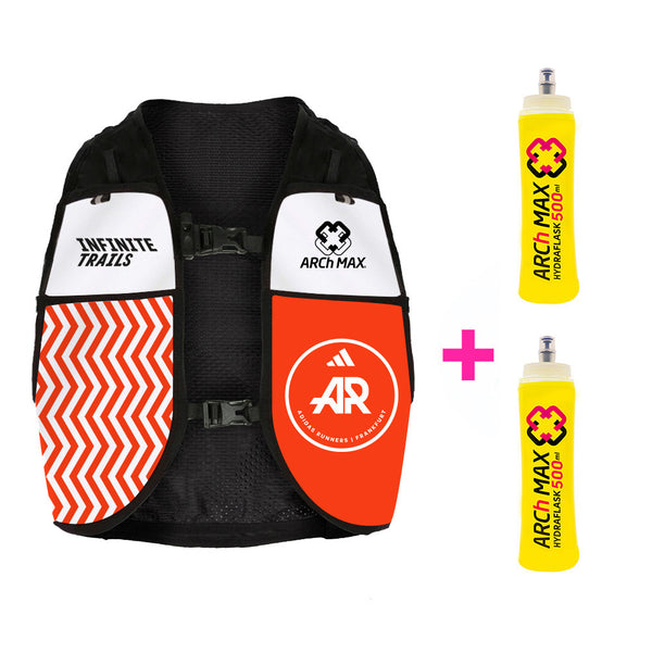 INFINITE TRAILS 2023 Orange | aR Frankfurt + 2 Hydraflask de 500ml