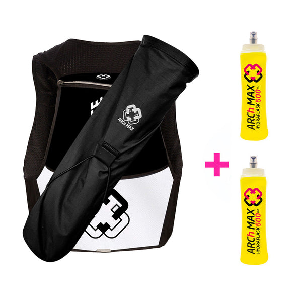 INFINITE TRAILS 2023 Black | aR Hamburg + 2 Hydraflask de 500ml + Quiverbag