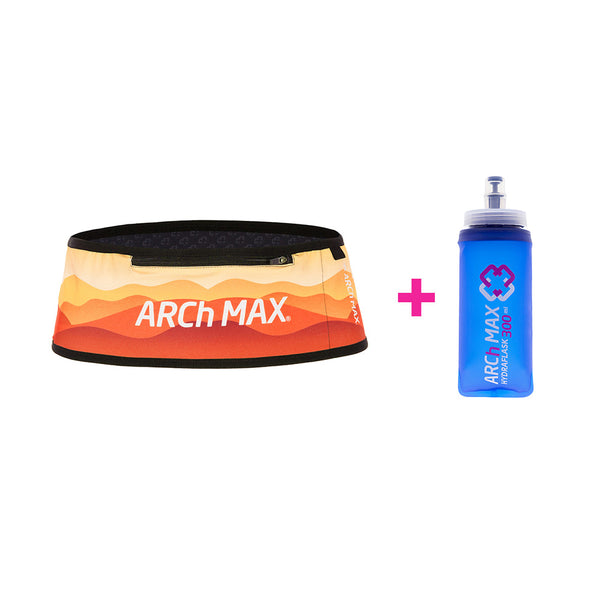 Belt Pro Plus Zip Naranja + 1 Hydraflask de 300ml