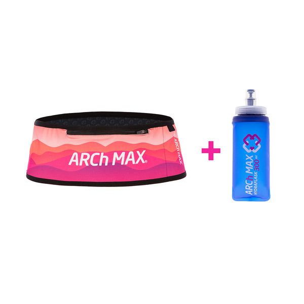 Belt Pro Plus Zip Rosa + 1 Hydraflask de 300ml