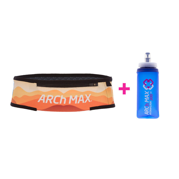 Belt Pro Zip Naranja + 1 Hydraflask de 300ml