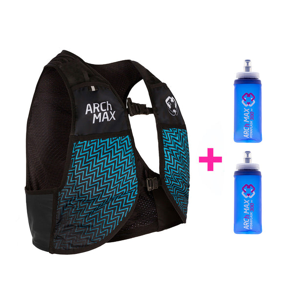 HV-2.5 Azul Unisex + 2 Hydraflask de 300ml