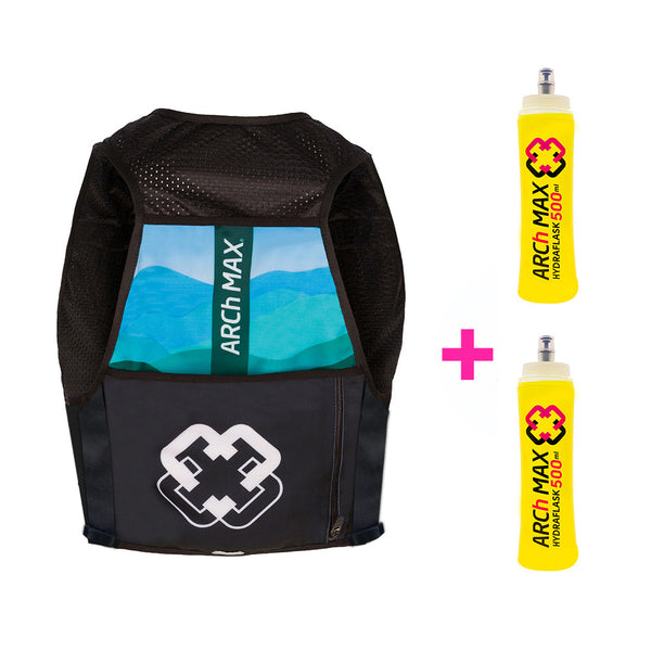 HV-6 Azul Unisex + 2 Hydraflask de 500ml