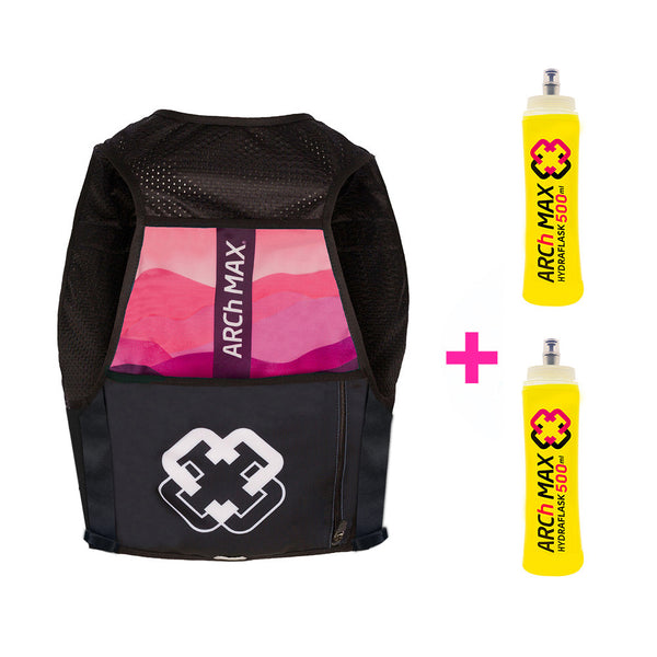 HV-6 Rosa Unisex + 2 Hydraflask de 500ml